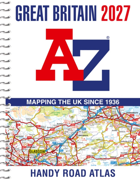 A -Z Great Britain Handy Road Atlas 2027 (A5 Spiral)