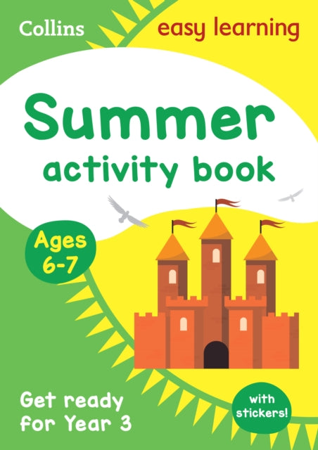 Year 2 to Year 3 Summer Activity Book with stickers