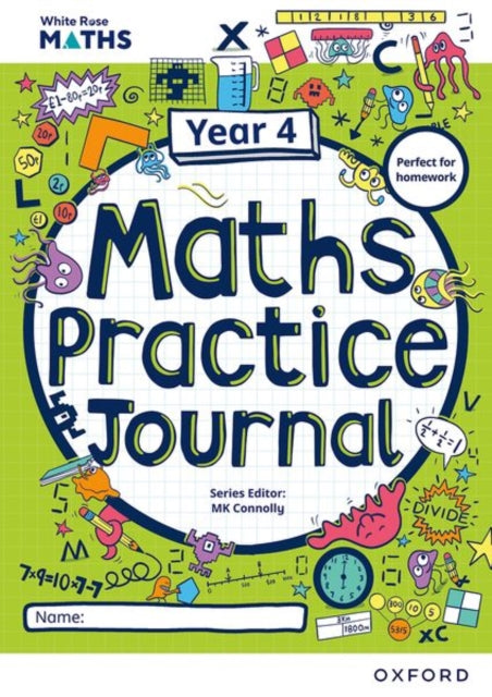 White Rose Maths Practice Journals Year 4 Workbook: Single Copy