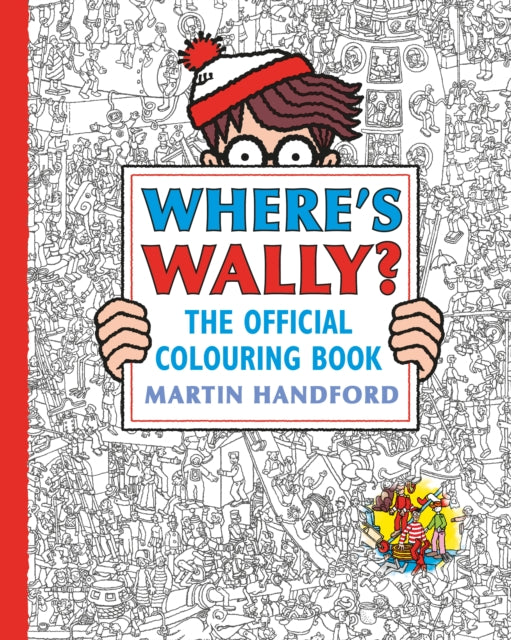 Where's Wally? The Official Colouring Book